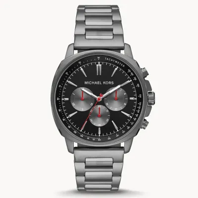Michael Kors Sullivan  Chronograph Gunmetal Stainless Steel Watch